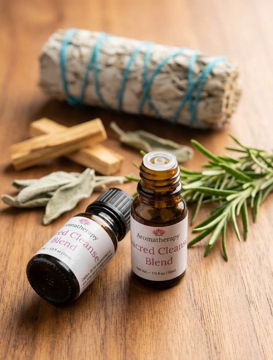 Sacred Cleanse Blend 10ml (Built-in Dropper Cap)
