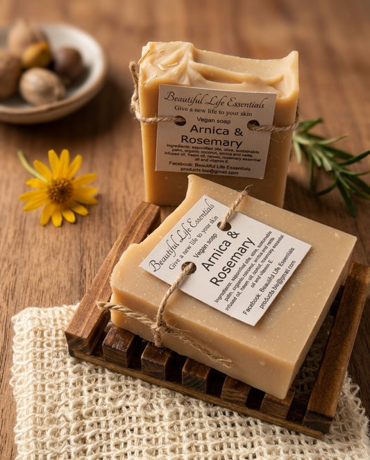 Arnica & Rosemary Natural Vegan Soap