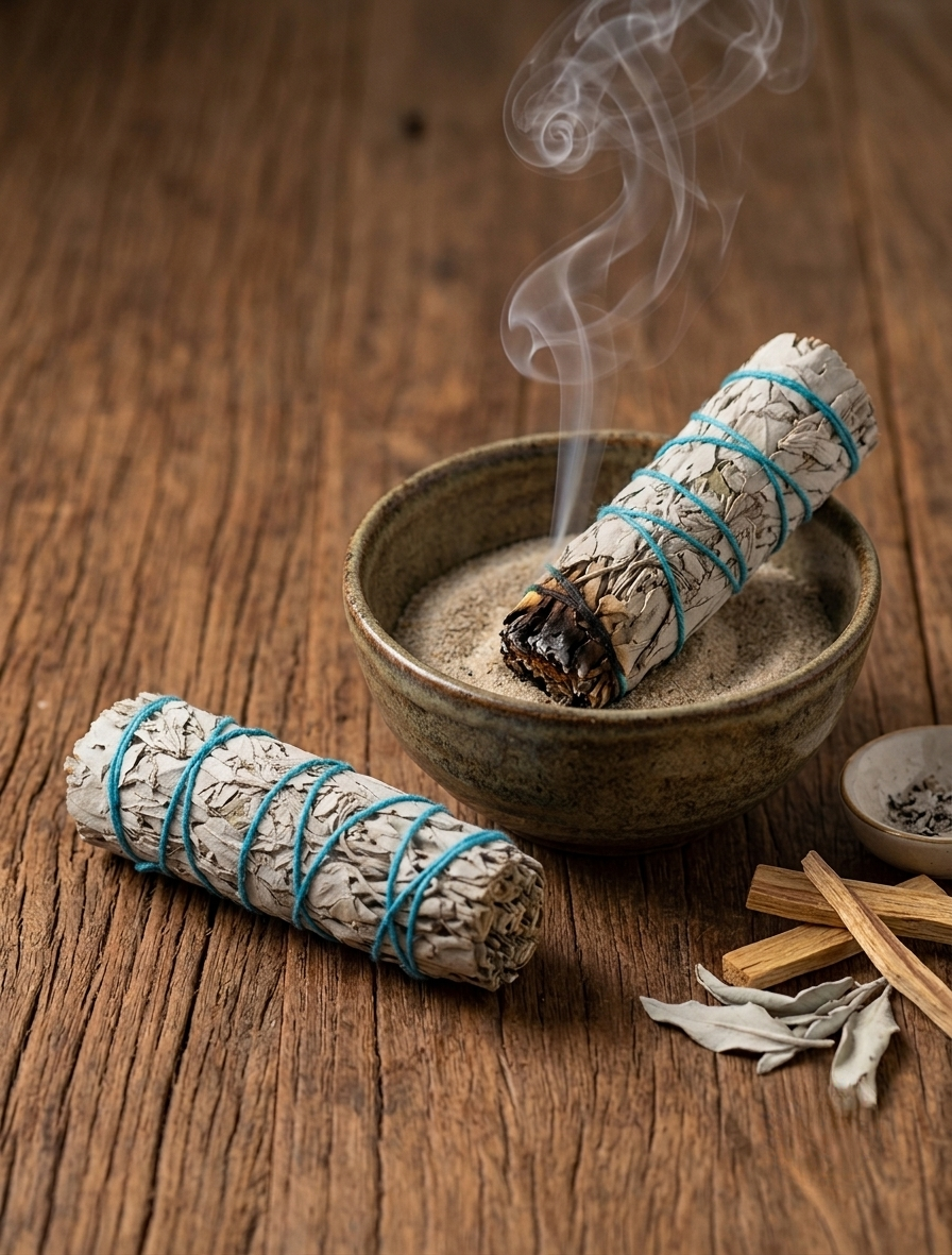 Sage Smudge Stick (White Sage – Salvia apiana)