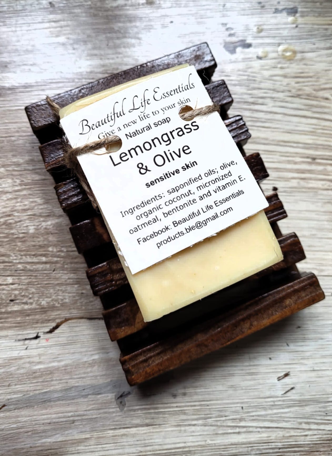 Lemongrass great for sensitive skin